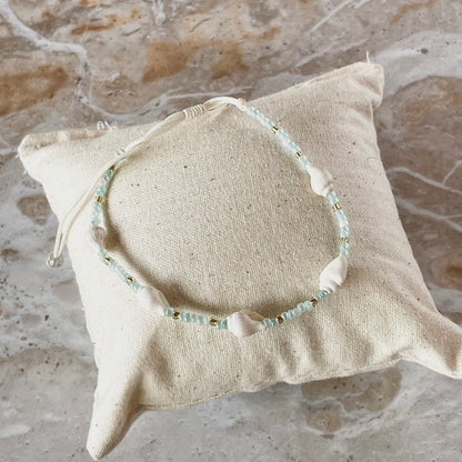 Beaded Mini Shell Bracelet-Bracelet-Southern Jewewellery Co.-Southern Goods Co.