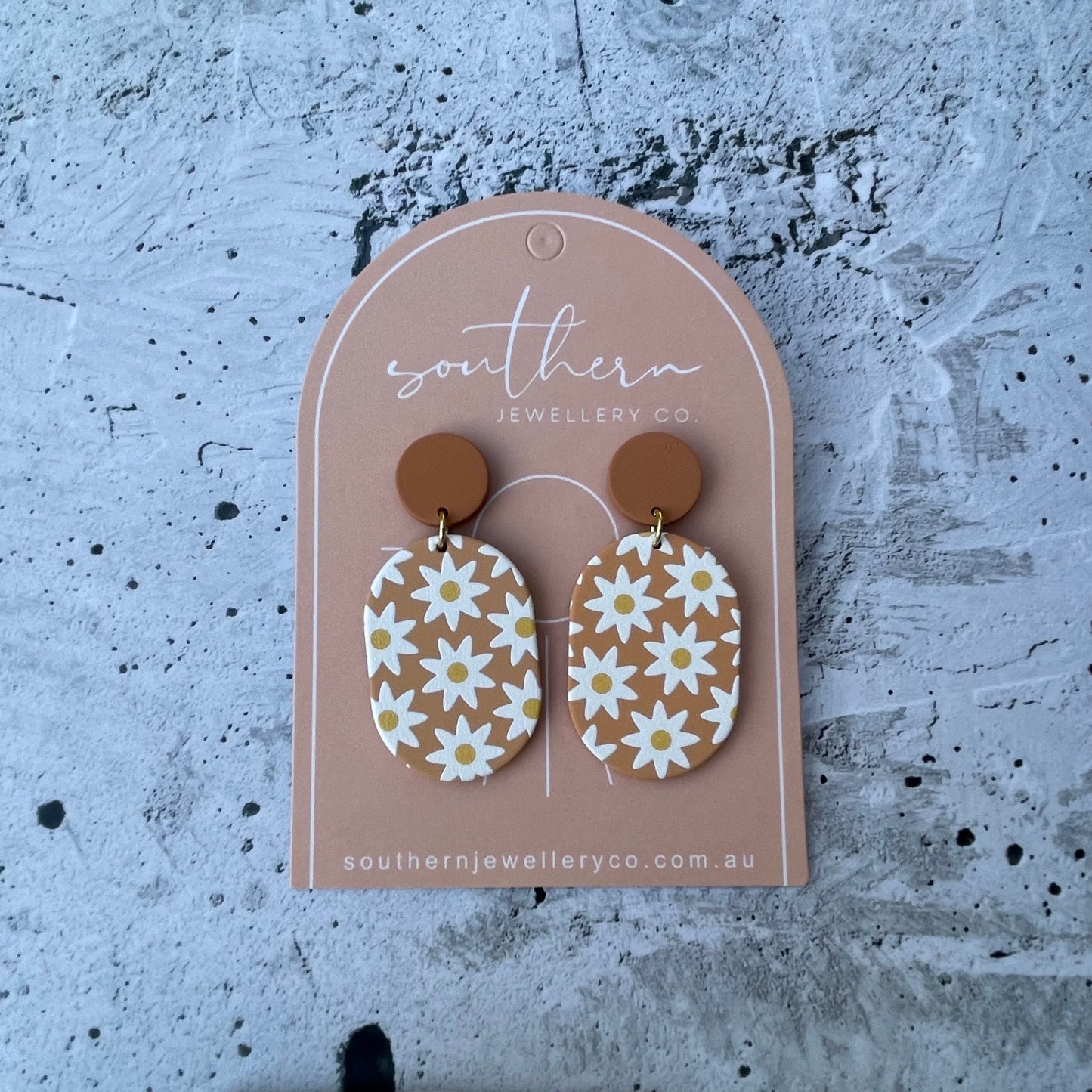 Boheme Daisy Earrings-Earrings-Southern Jewewellery Co.-Southern Goods Co.