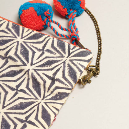 Boho Embellished Clutch with Chain-Bags-Southern Jewewellery Co.-Southern Goods Co.