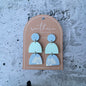 Candy Blue Earrings-Earrings-Southern Jewewellery Co.-Southern Goods Co.