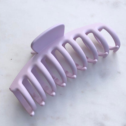 Claw Clip - Lilac-Hair Claw-Southern Jewewellery Co.-Southern Goods Co.