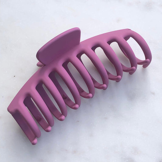 Claw Clip - Plum-Hair Claw-Southern Jewewellery Co.-Southern Goods Co.