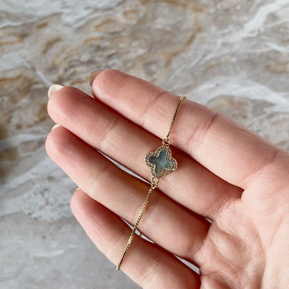 Cross Shifter Bracelet - Grey-Bracelet-Southern Jewewellery Co.-Southern Goods Co.