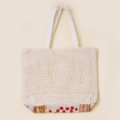 Embroidered Tote Bag-Bags-Southern Jewewellery Co.-Southern Goods Co.