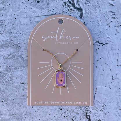 Fortune Tarot Necklace-Necklace-Southern Jewewellery Co.-Southern Goods Co.