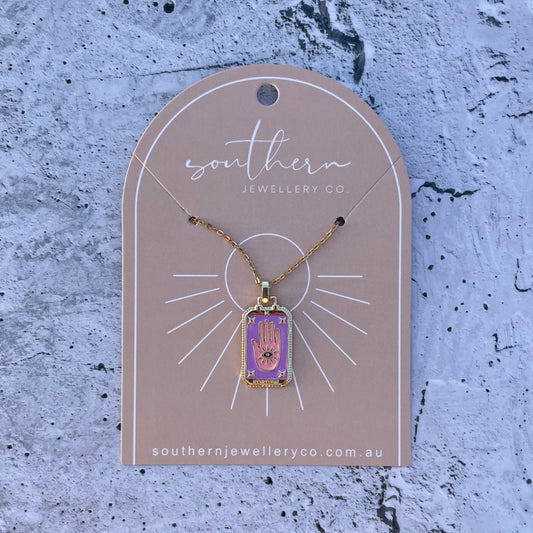 Fortune Tarot Necklace-Necklace-Southern Jewewellery Co.-Southern Goods Co.