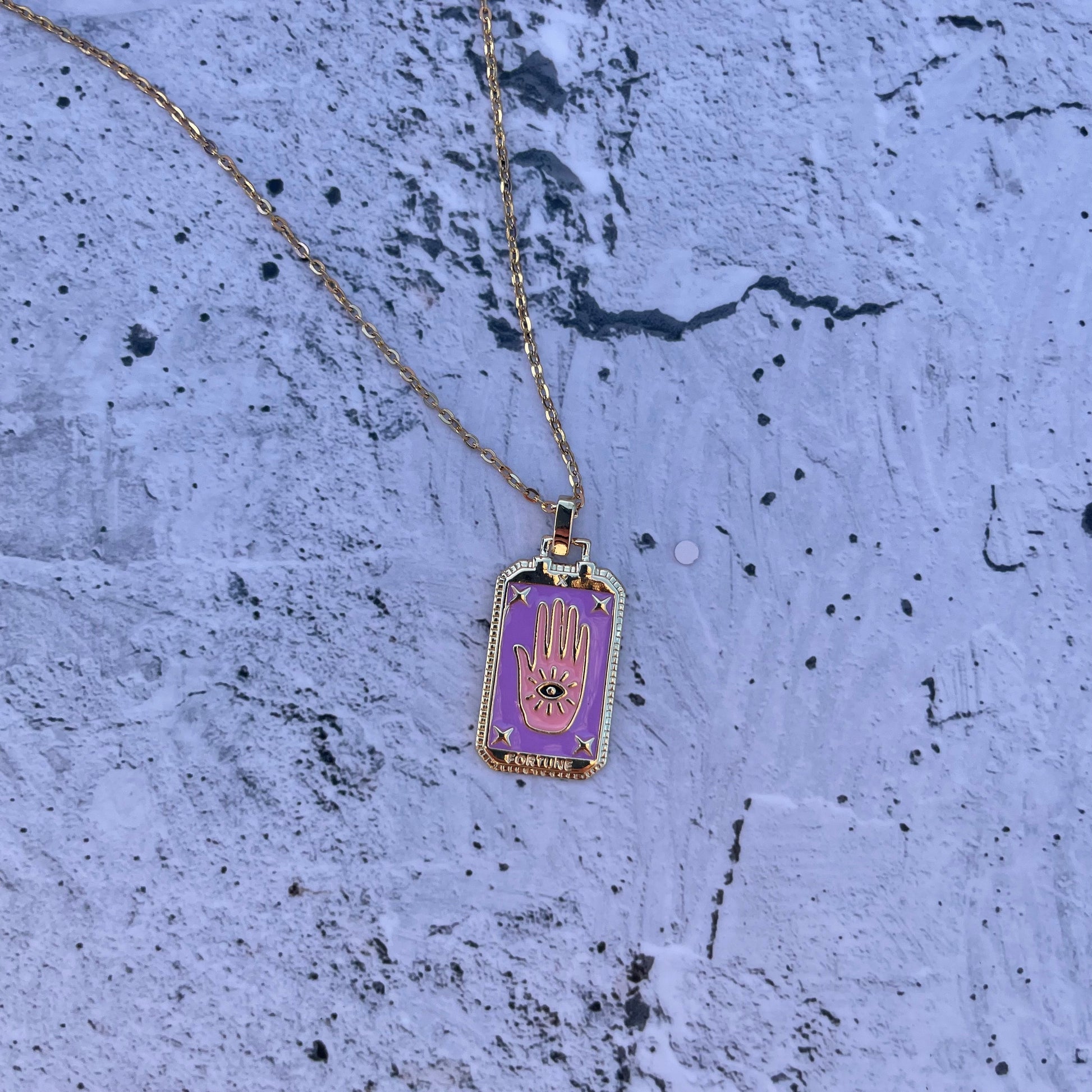 Fortune Tarot Necklace-Necklace-Southern Jewewellery Co.-Southern Goods Co.