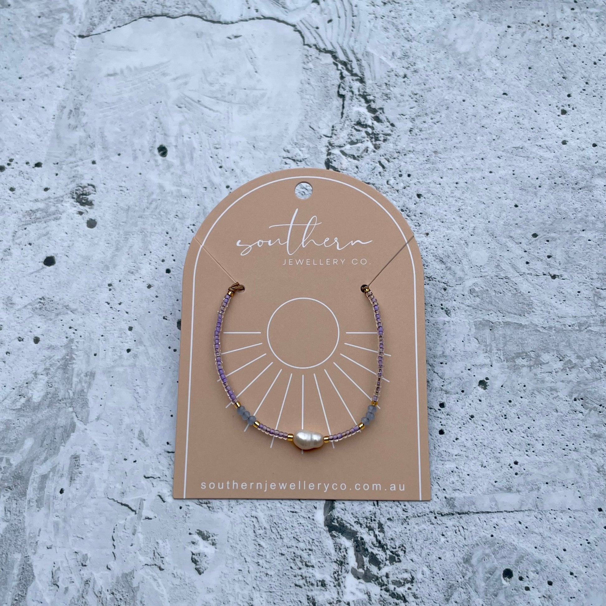 Freshwater Pearl Bracelet-Bracelet-Southern Jewewellery Co.-Southern Goods Co.