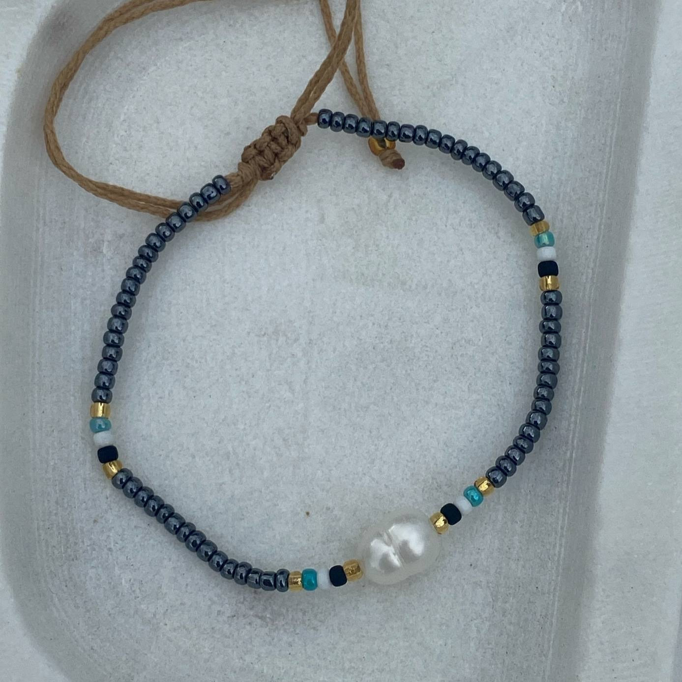 Freshwater Pearl Bracelet-Bracelet-Southern Jewewellery Co.-Southern Goods Co.