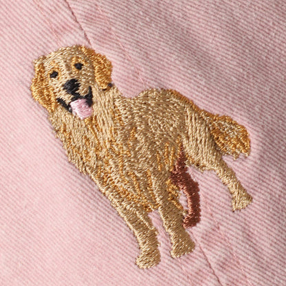 Golden Retriever Embroidered Cap: APRICOT-Hats-Southern Jewewellery Co.-Southern Goods Co.