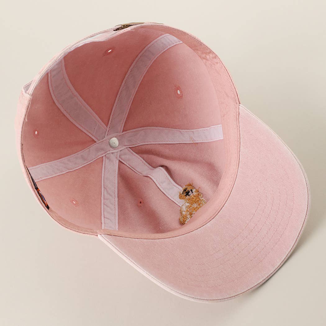 Golden Retriever Embroidered Cap: APRICOT-Hats-Southern Jewewellery Co.-Southern Goods Co.