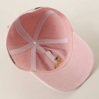 Golden Retriever Embroidered Cap: APRICOT-Hats-Southern Jewewellery Co.-Southern Goods Co.