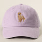 Golden Retriever Embroidered Cap: LILAC-Hats-Southern Jewewellery Co.-Southern Goods Co.