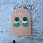 Kingston Green Earrings-Earrings-Southern Jewewellery Co.-Southern Goods Co.