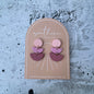 Kingston Pink Earrings-Earrings-Southern Jewewellery Co.-Southern Goods Co.