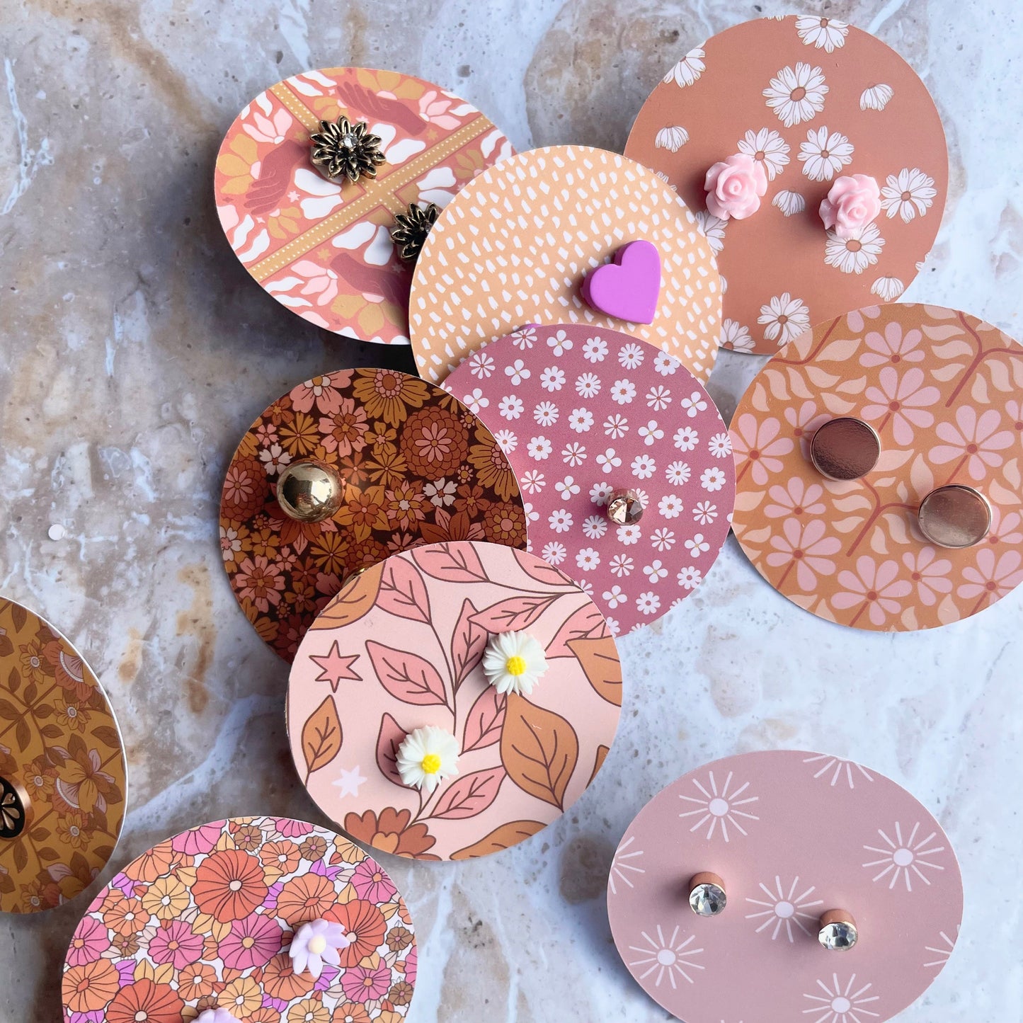 Mixed Studs (selected at random)-Studs-Southern Jewewellery Co.-Southern Goods Co.