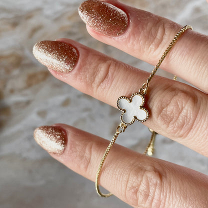 Mother of Pearl Shifter Bracelet-Bracelet-Southern Jewewellery Co.-Southern Goods Co.