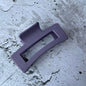 Rectangle Claw - Amethyst-Hair Claw-Southern Jewewellery Co.-Southern Goods Co.
