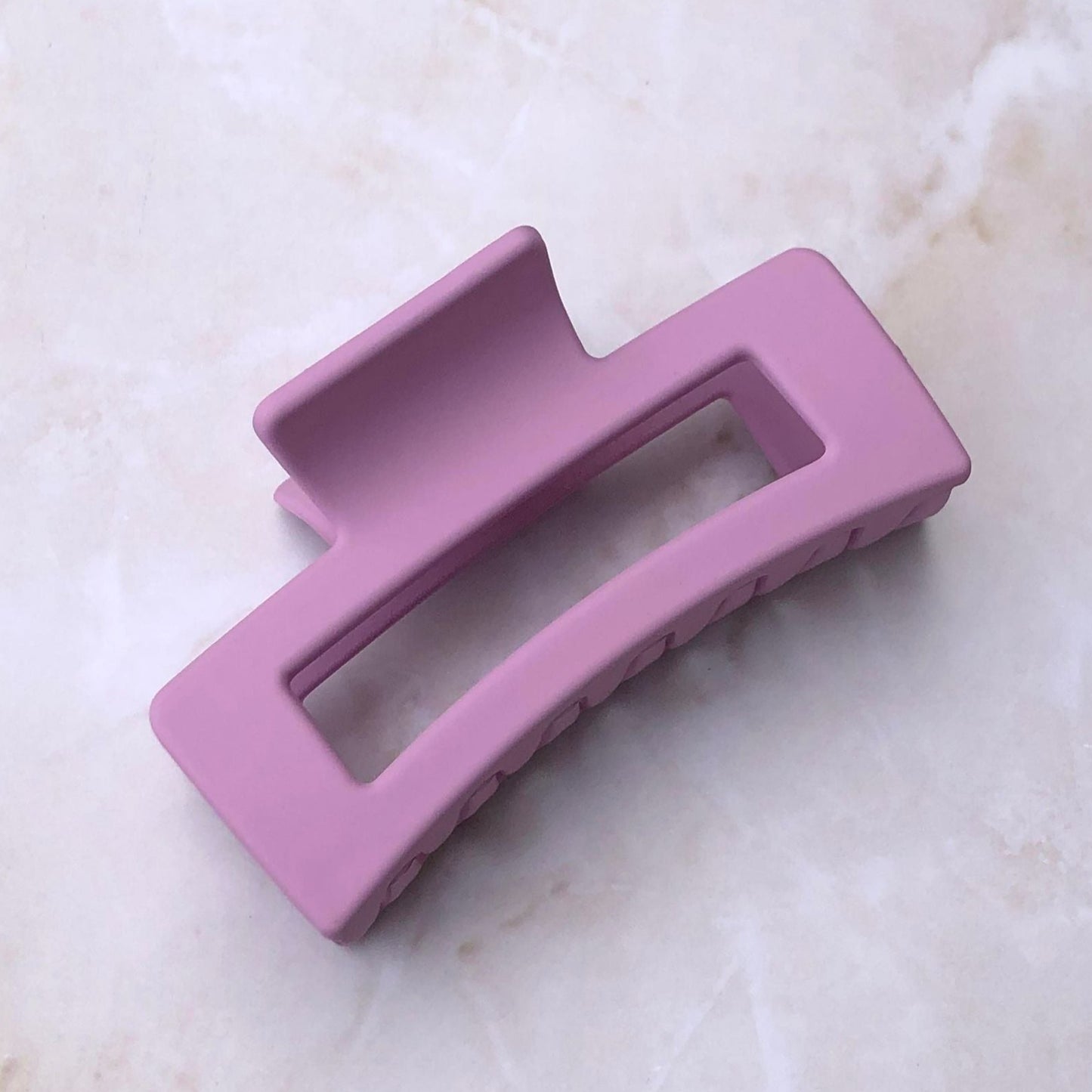 Rectangle Claw - Orchid-Hair Claw-Southern Jewewellery Co.-Southern Goods Co.