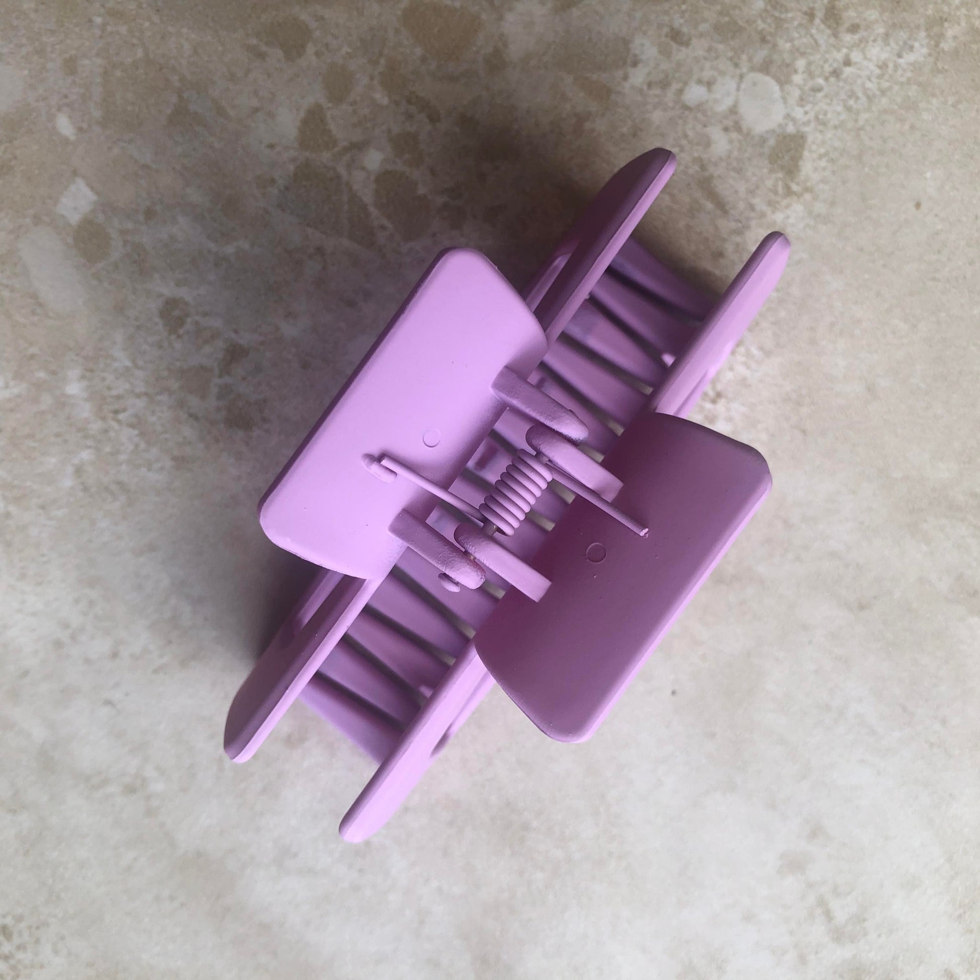 Rectangle Claw - Orchid-Hair Claw-Southern Jewewellery Co.-Southern Goods Co.