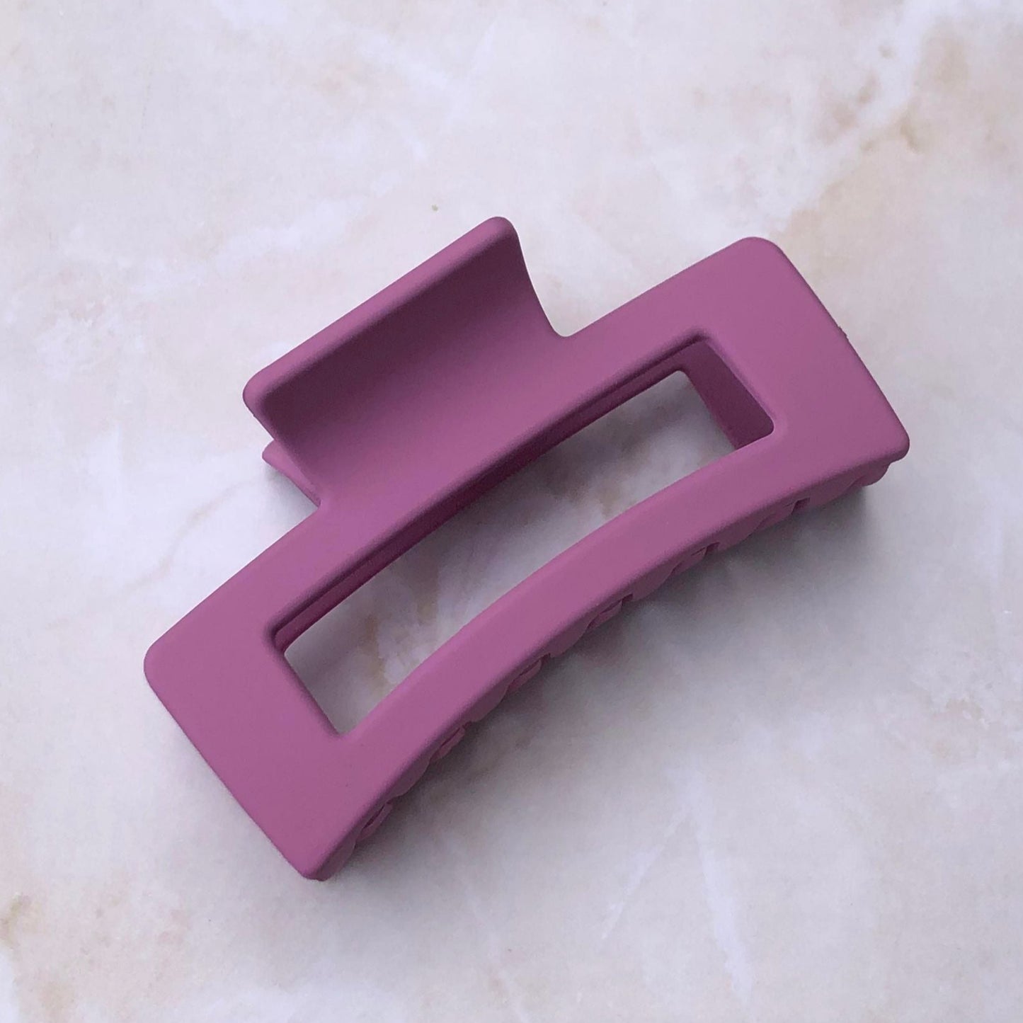 Rectangle Claw - Plum-Hair Claw-Southern Jewewellery Co.-Southern Goods Co.