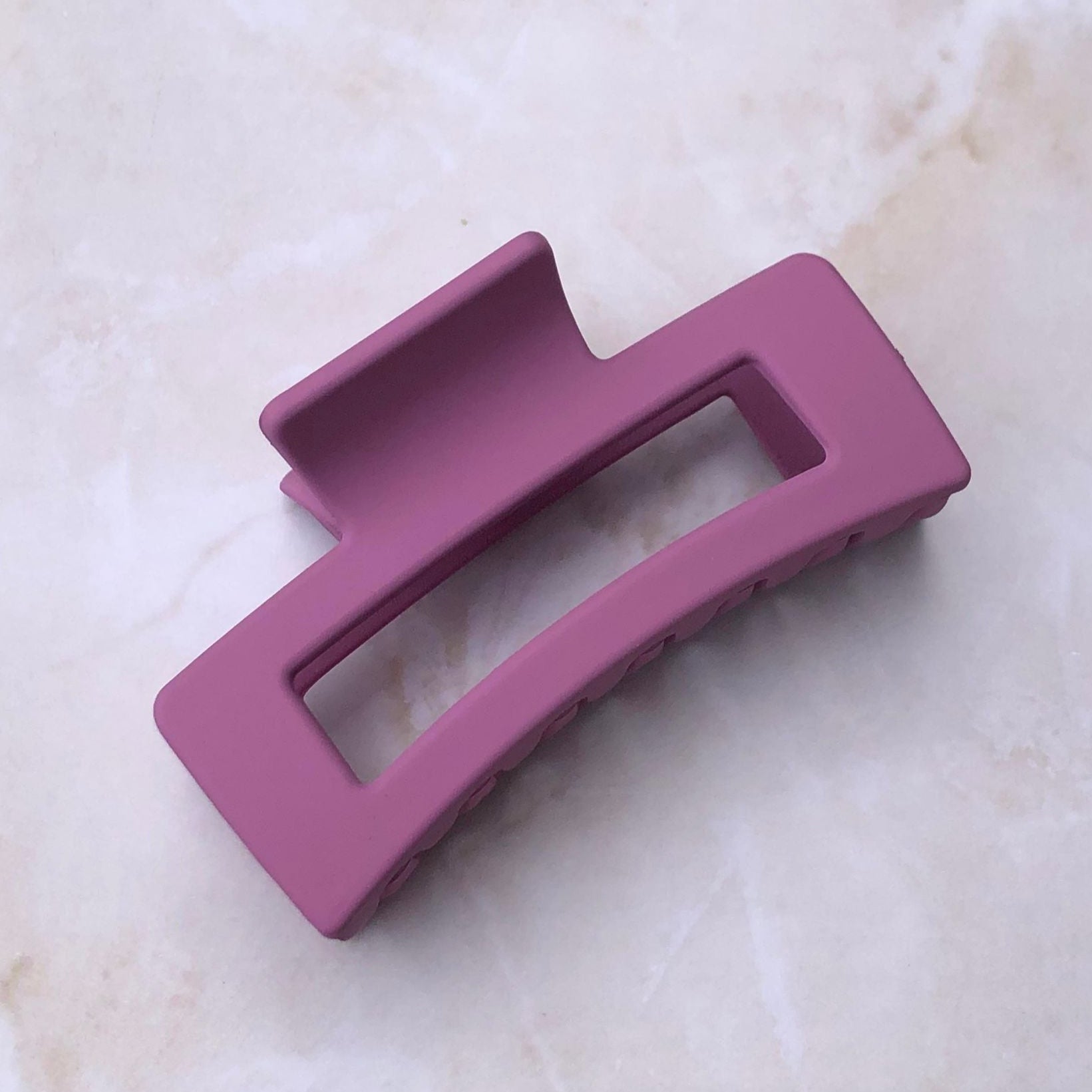 Rectangle Claw - Plum-Hair Claw-Southern Jewewellery Co.-Southern Goods Co.