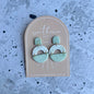 Sage Clay Earrings-Earrings-Southern Jewewellery Co.-Southern Goods Co.