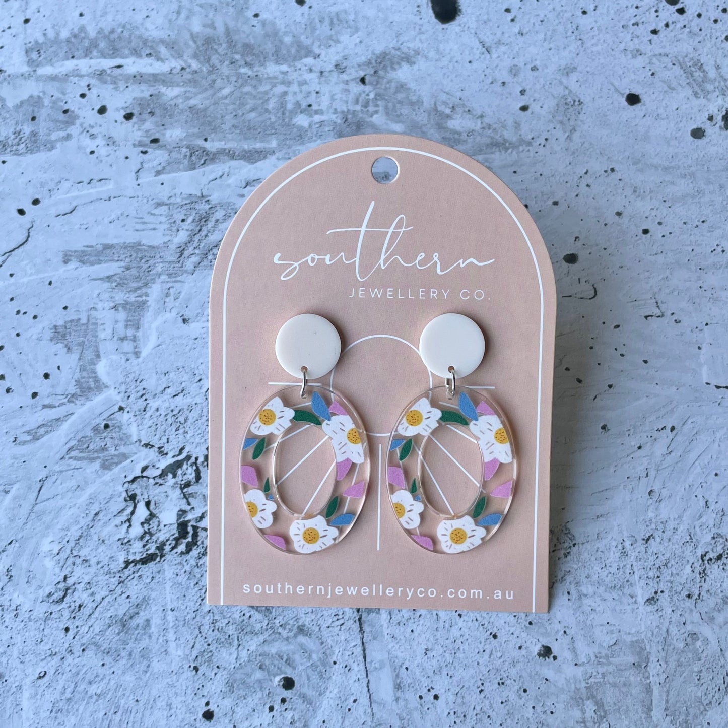 Spring Flora Earrings-Earrings-Southern Jewewellery Co.-Southern Goods Co.