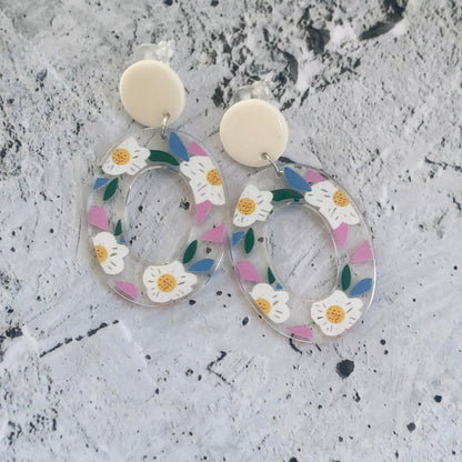 Spring Flora Earrings-Earrings-Southern Jewewellery Co.-Southern Goods Co.