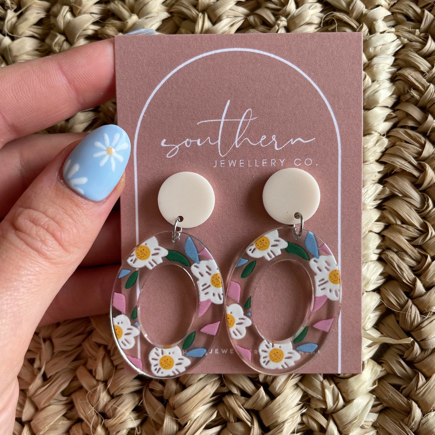 Spring Flora Earrings-Earrings-Southern Jewewellery Co.-Southern Goods Co.