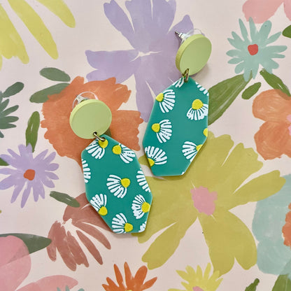 Verdant Meadow Earrings-Earrings-Southern Jewewellery Co.-Southern Goods Co.