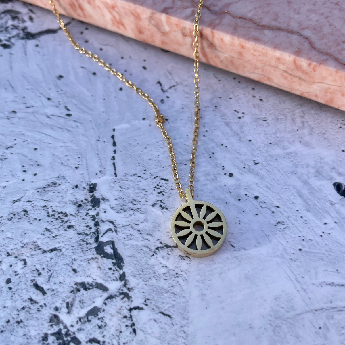 Sundial Necklace