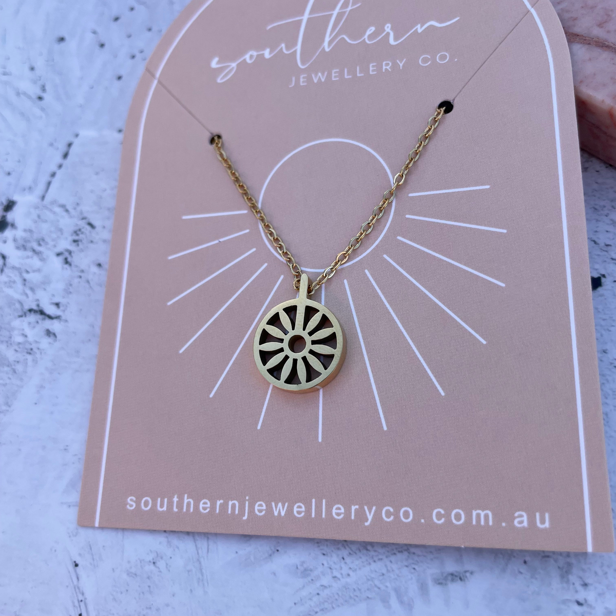 Sundial Necklace