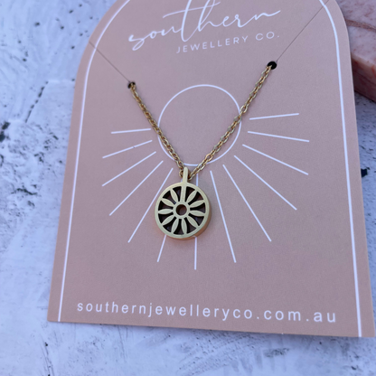 Sundial Necklace