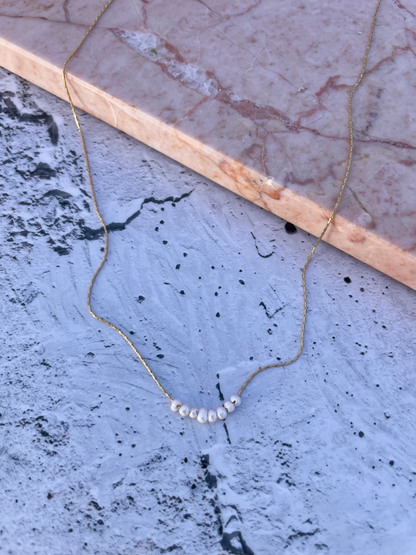 Micro Pearl Necklace