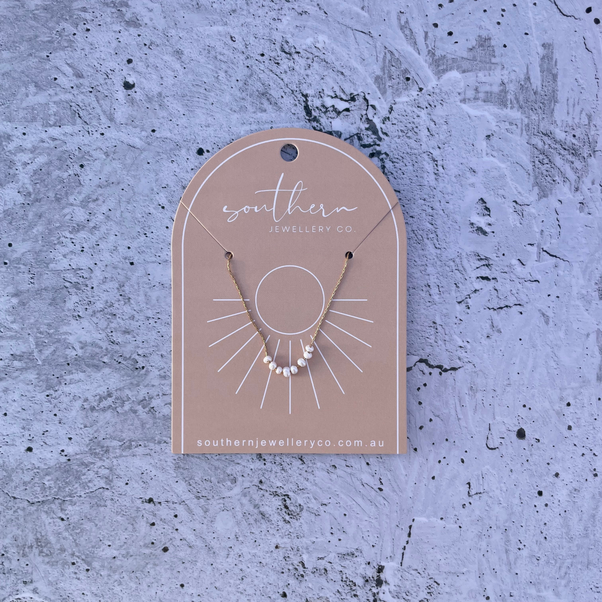 Micro Pearl Necklace