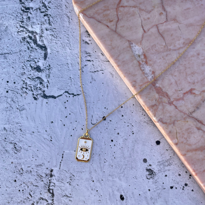 The Eye of Night Tarot Necklace