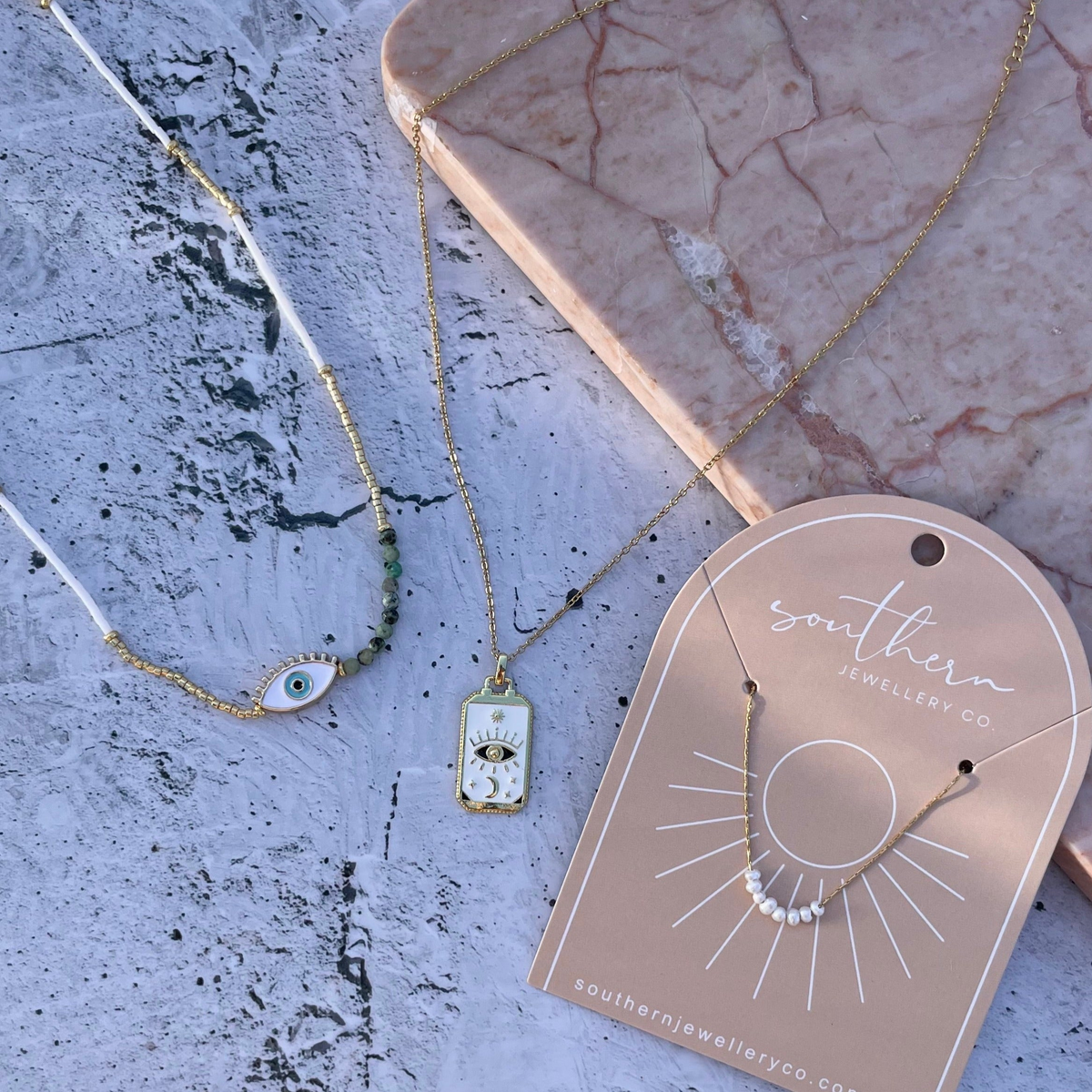 The Eye of Night Tarot Necklace
